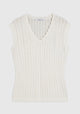Odette Knit Vest_White