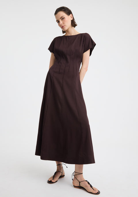 Penelope Dress_Chocolate