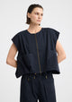 Sander Vest_Navy