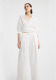 Serina Pant_White