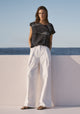 Serina Pant_White