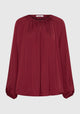 Vivienne Blouse_Burgundy