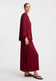 Vivienne Skirt_Burgundy