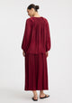 Vivienne Skirt_Burgundy