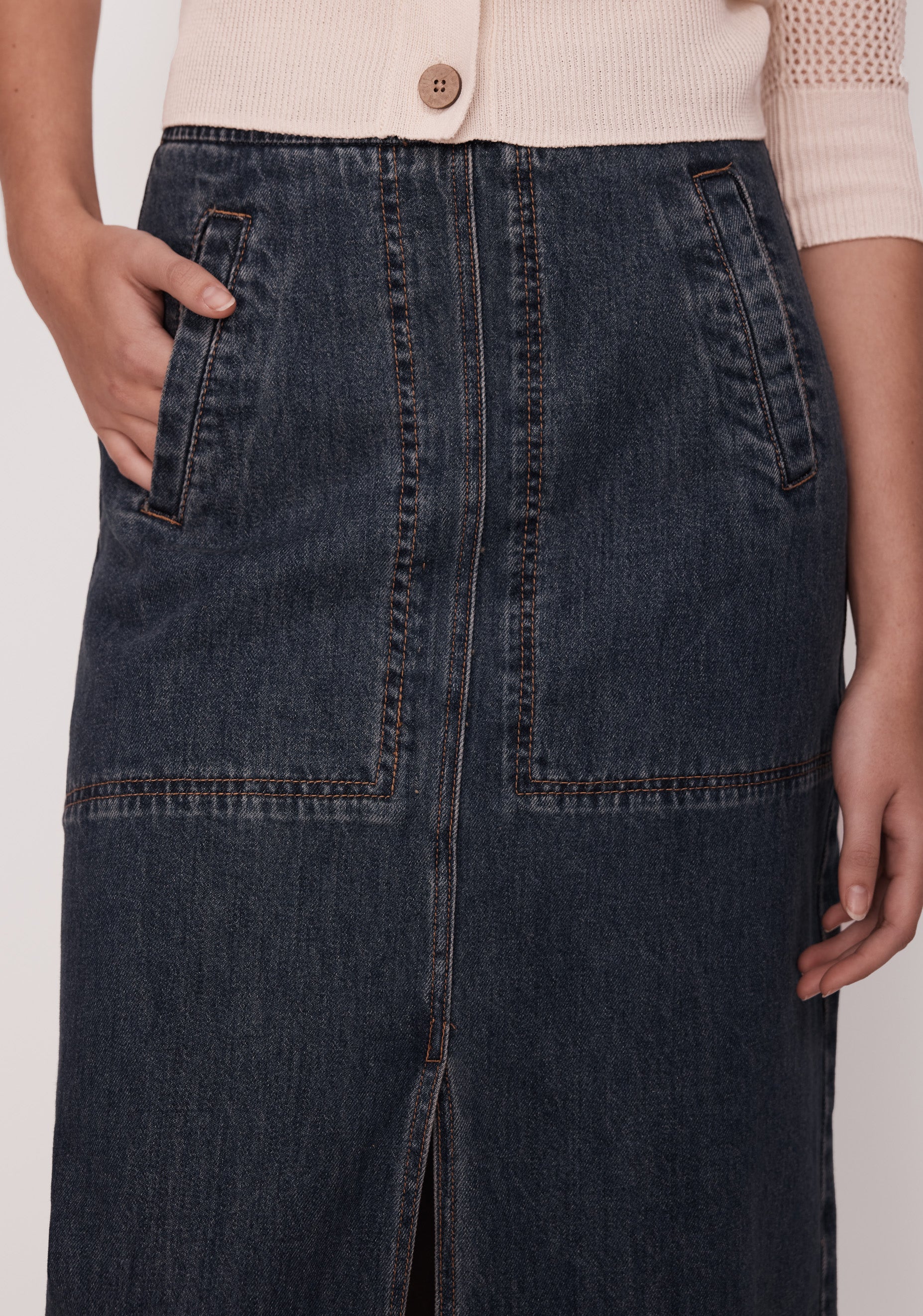 Morrisons sales denim skirt