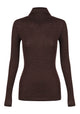 Morri Merino High Neck_Chocolate