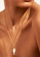 Poisson Long Necklace_Pearl