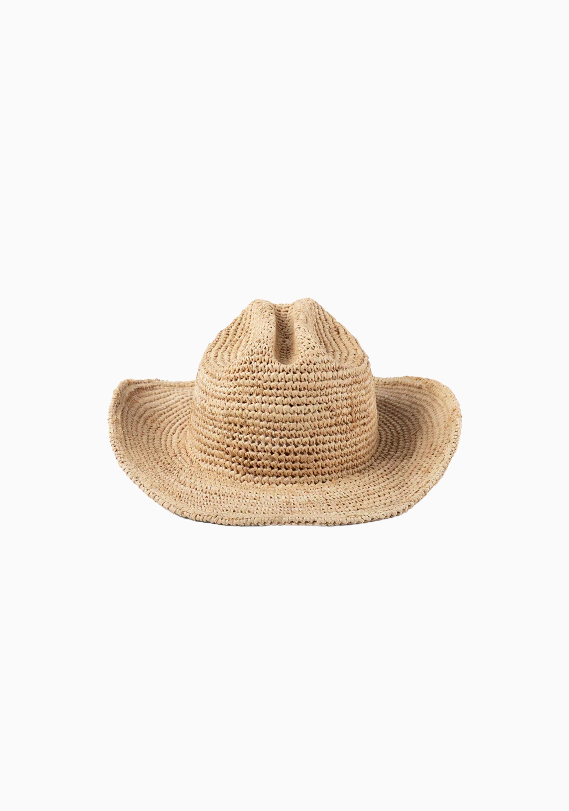 Raffia Cowboy Hat_Natural