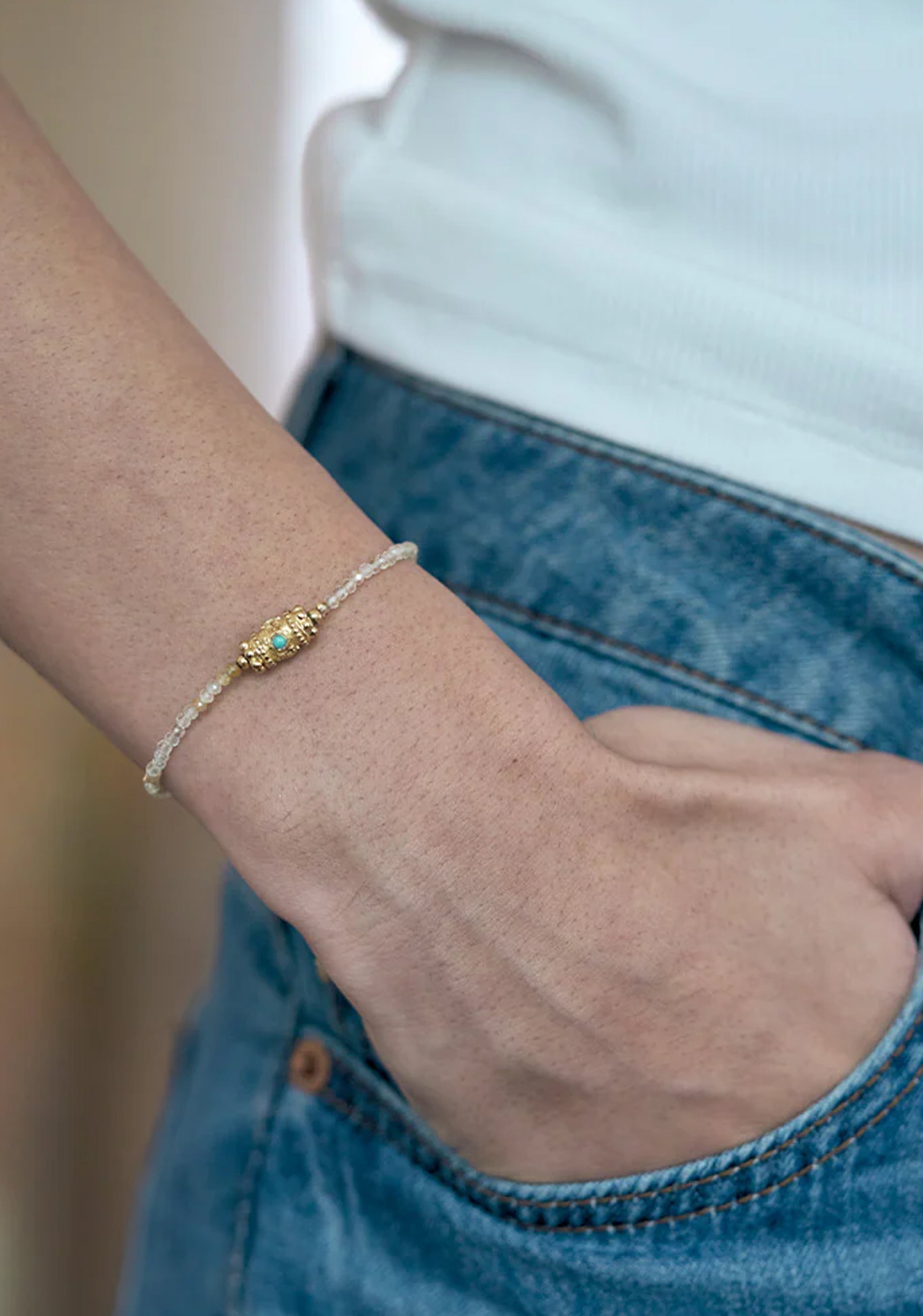 Rakhi Yuvy Bracelet_Turquoise
