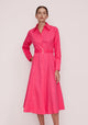 Adelaide Shirt Dress_Fuchsia
