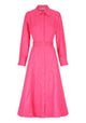 Adelaide Shirt Dress_Fuchsia