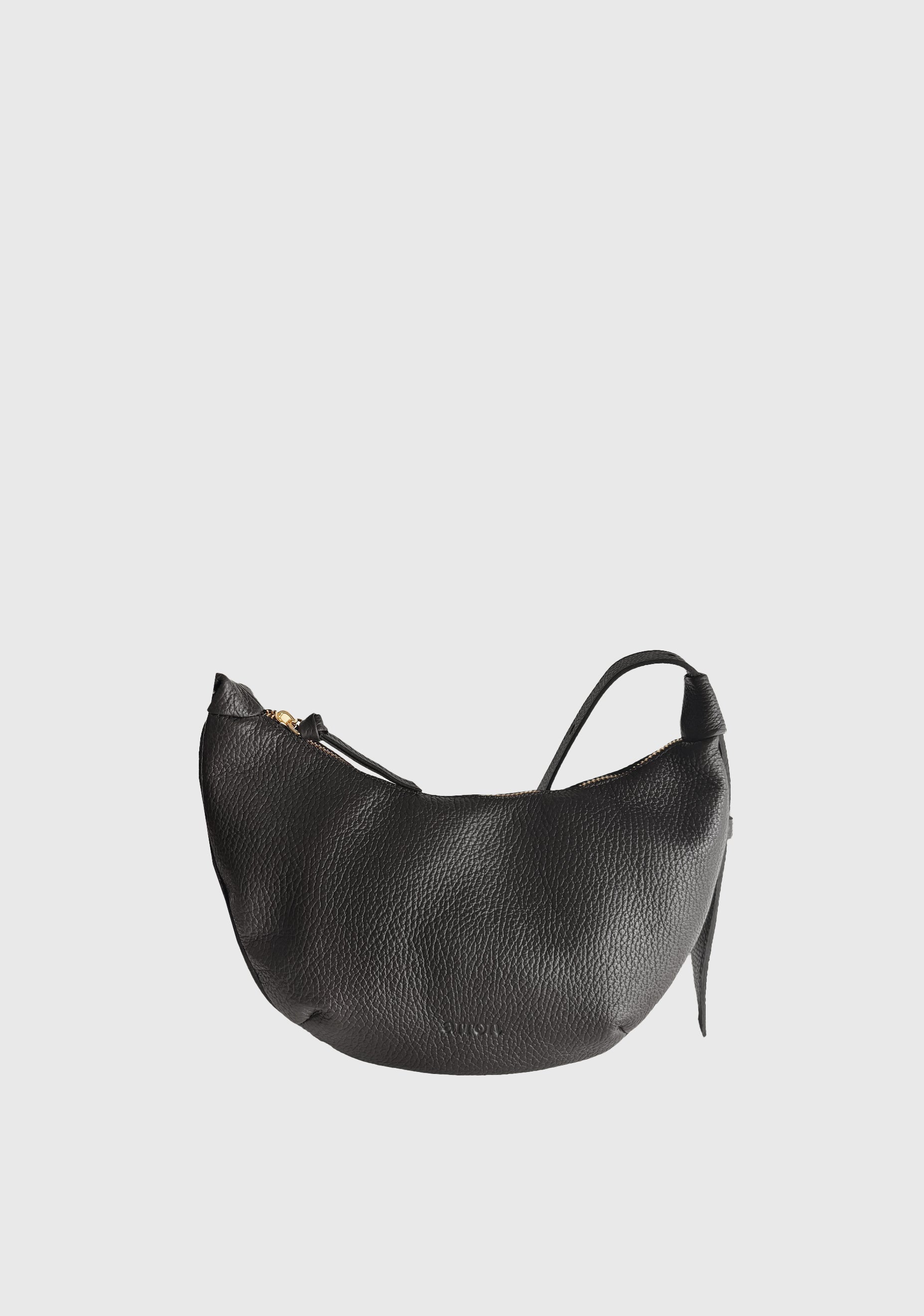 Crossbody Leather Bag_Black