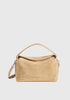 Hera Suede Shoulder Bag_Sand