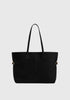 Lesley Suede Tote_Black