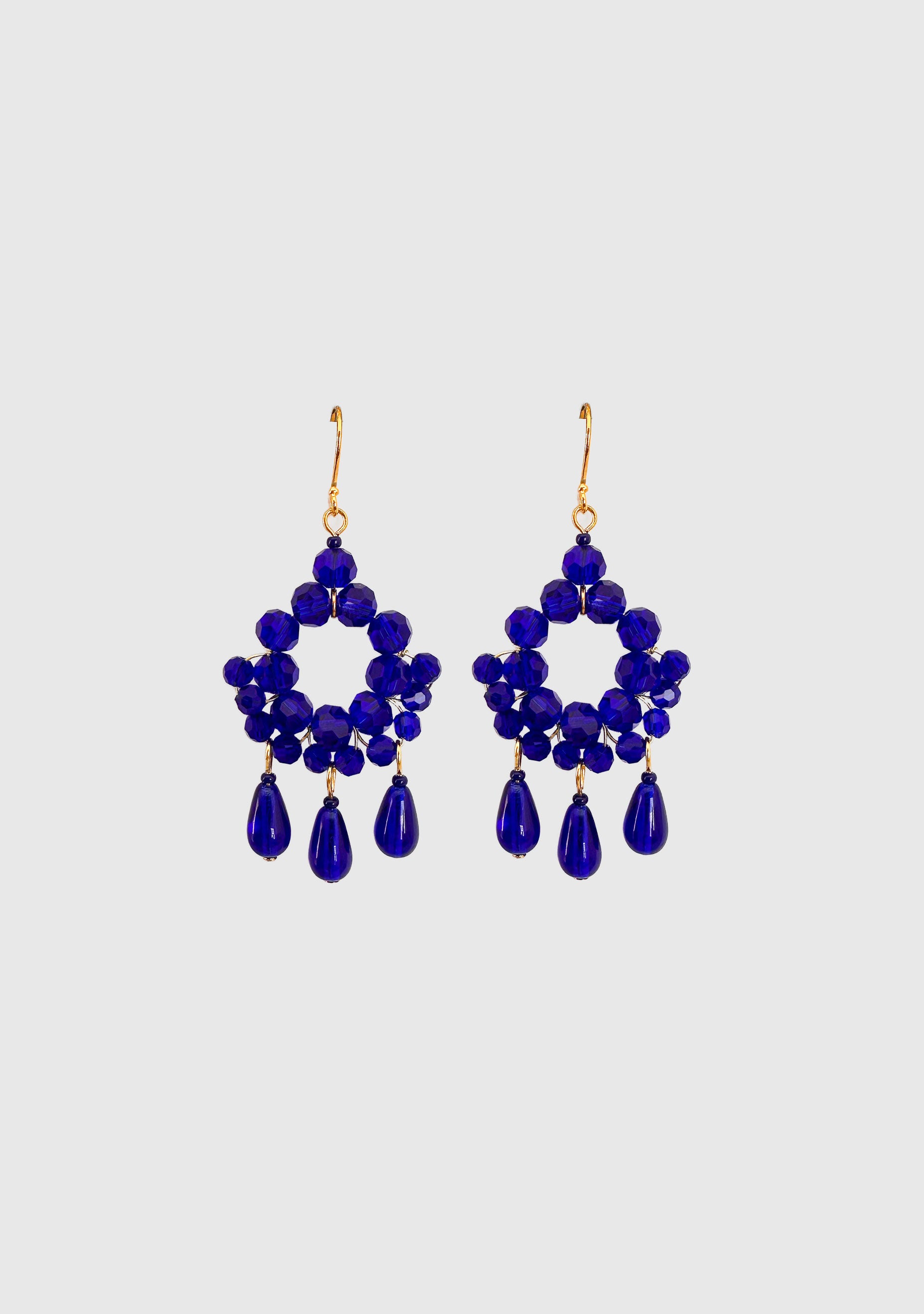 Sturt Earrings_Cobalt