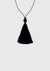 Tassel Necklace_Black