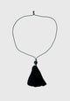 Tassel Necklace_Dalmation