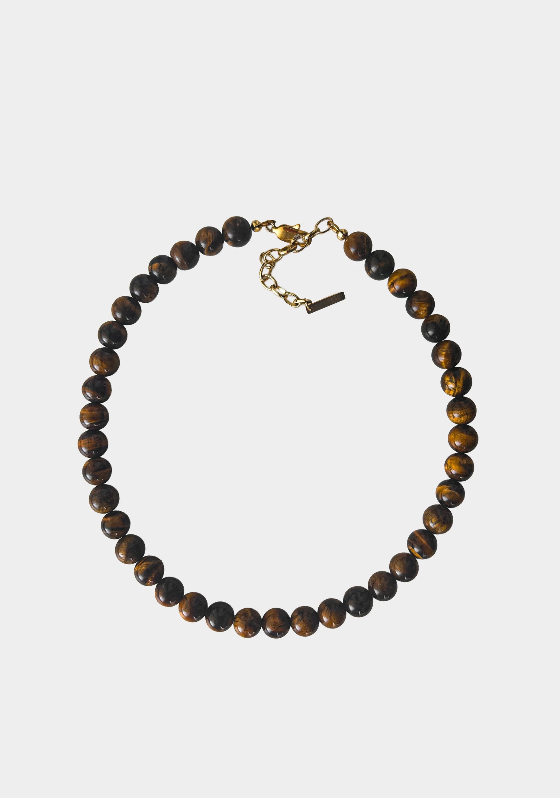 Tiger Eye Necklace_Brown