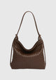 Bella Woven Convertible Bag_Chocolate