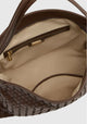Bella Woven Convertible Bag_Chocolate