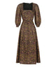 Francesca Linen Midi Dress_Print