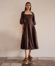 Sherri Linen Midi Dress_Aubergine